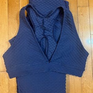 Booty by branants Croco set, blue.  Fill length, one size fits all.